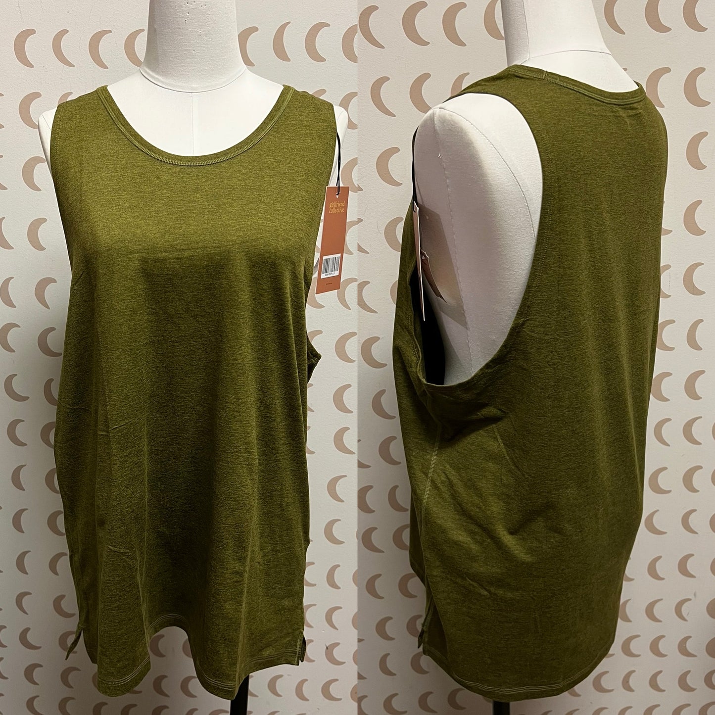 Girlfriend Collective Size Large Tank Top