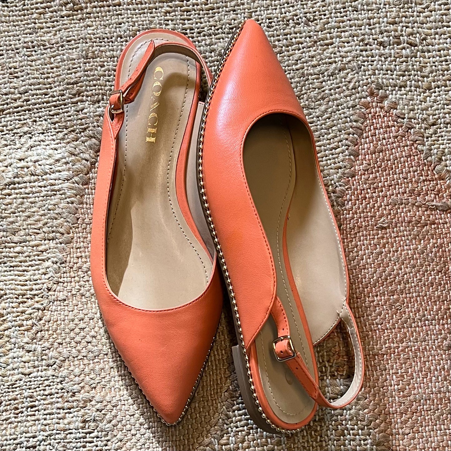 Coach Size 8.5 Flats