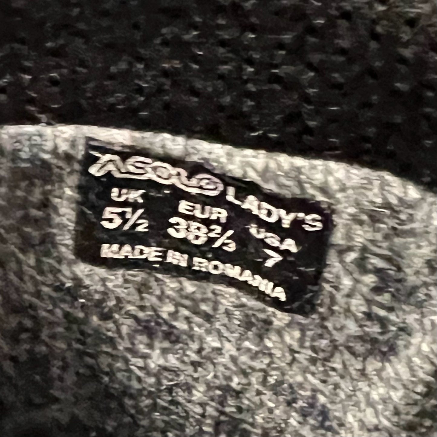 ASOLO Size 38.5 Boots