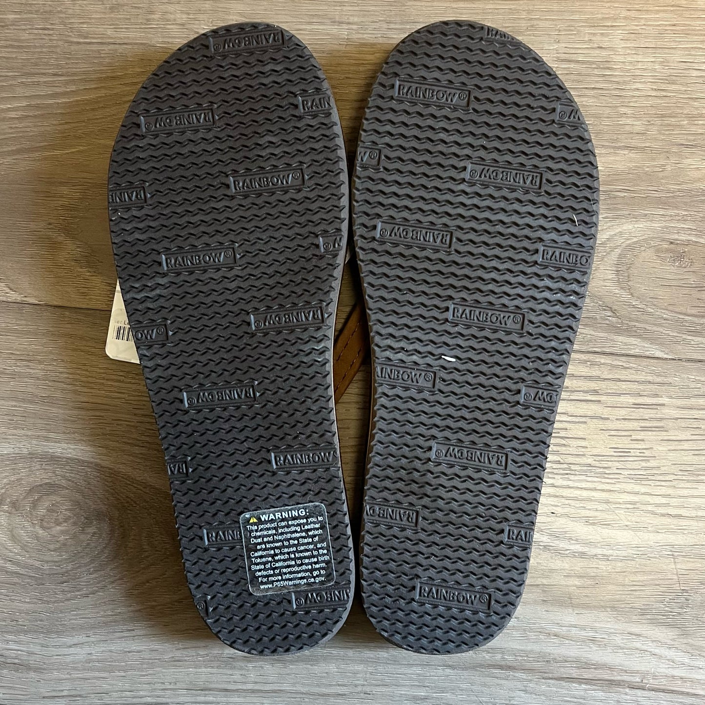 Rainbow Size Small Sandals