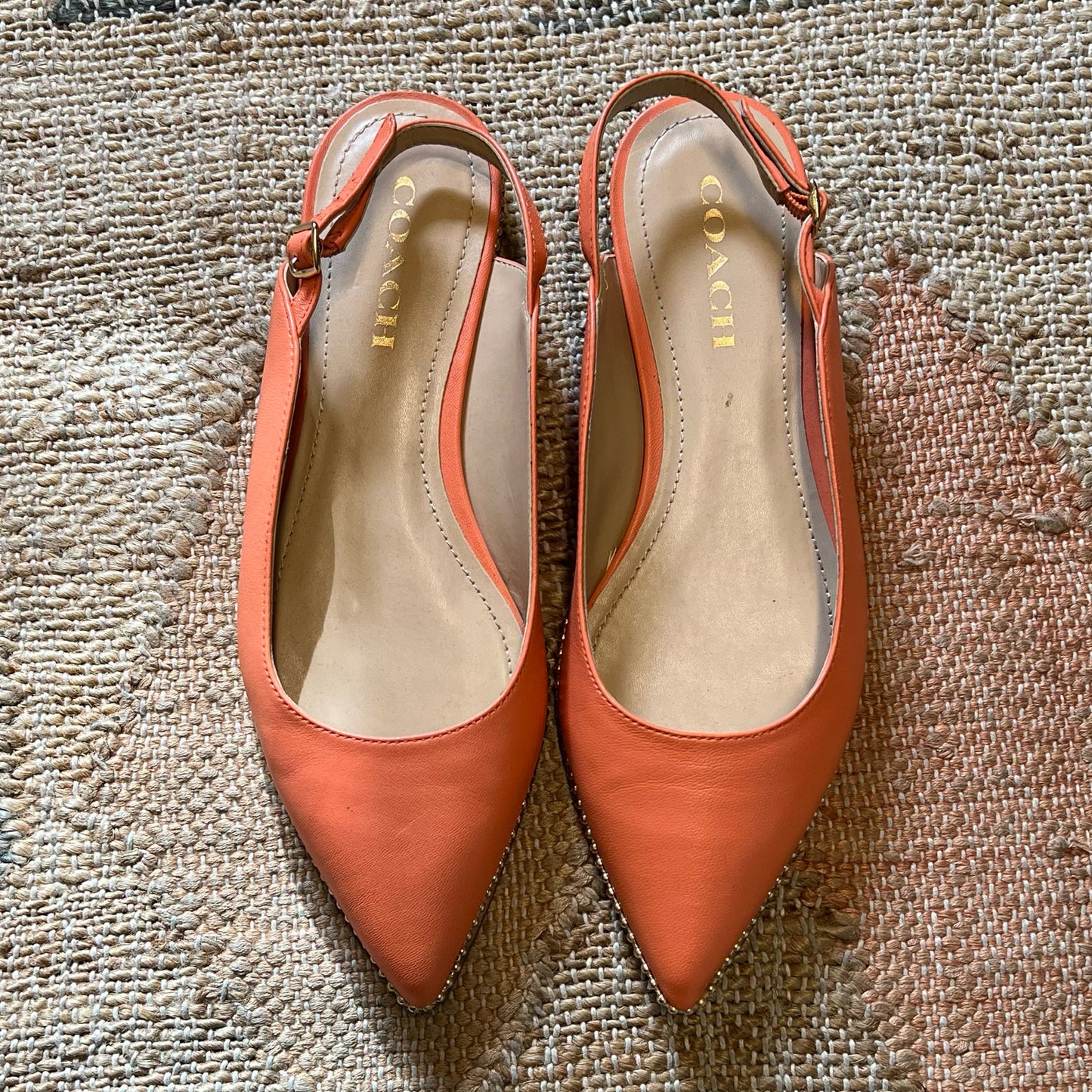 Coach Size 8.5 Flats