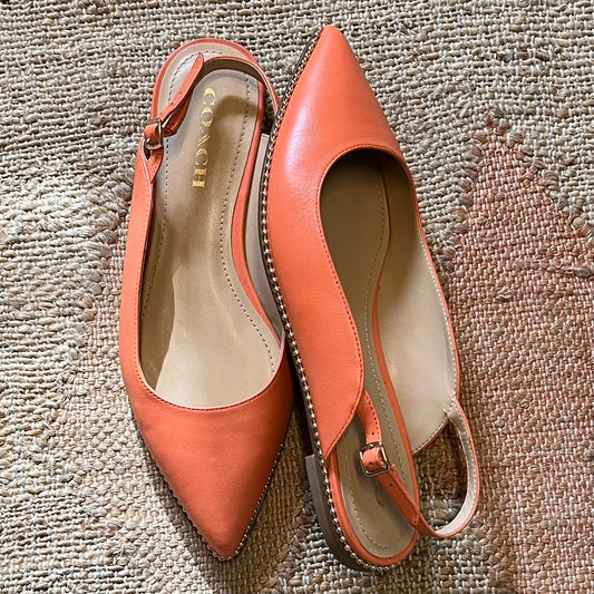 Coach Size 8.5 Flats