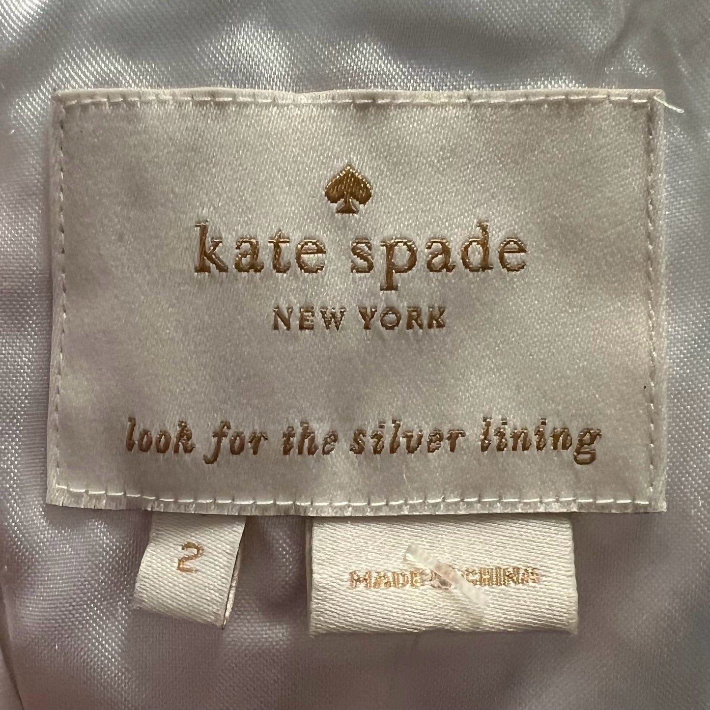 Kate Spade Size 2 Dress