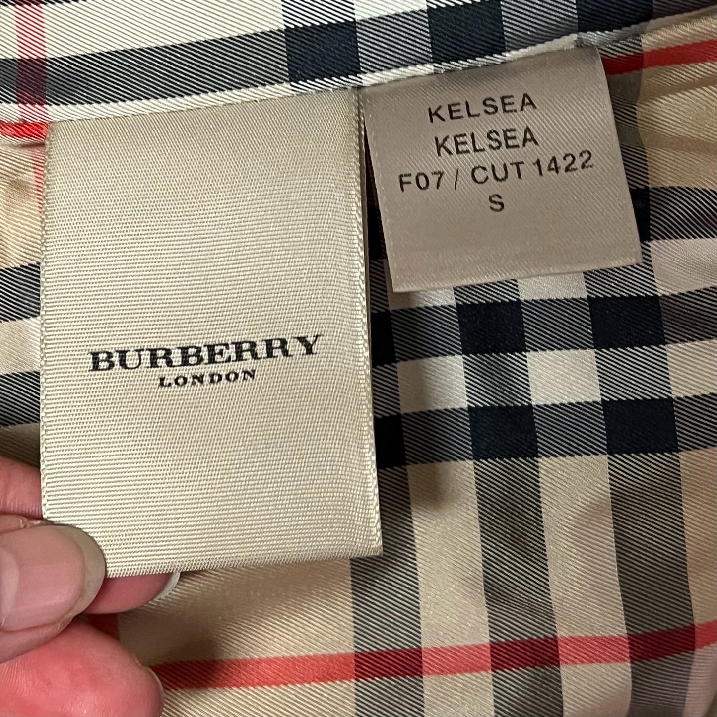 Burberry Size Small Vest