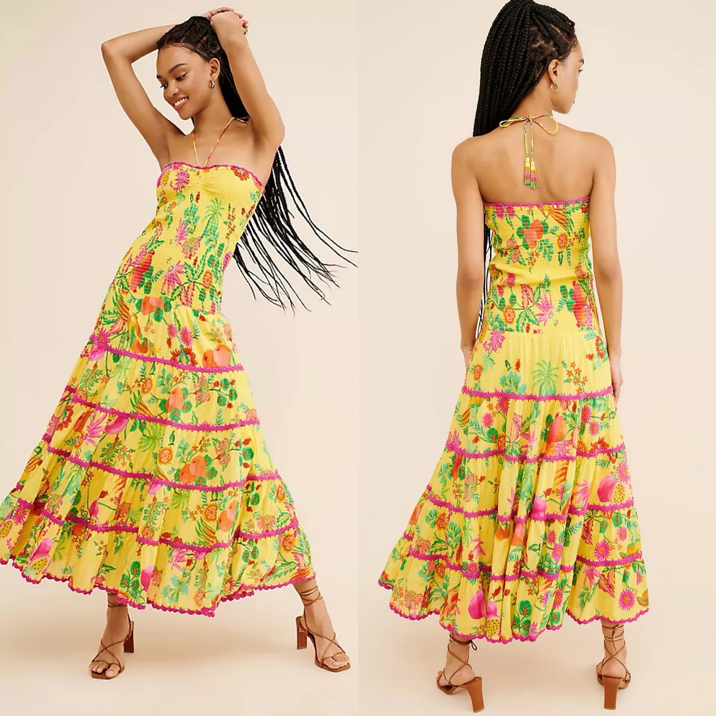 Farm Rio Size Large Dress