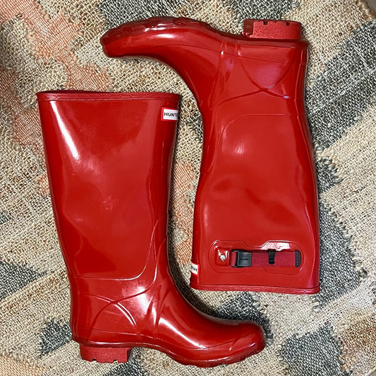 Hunter Size 9 wide calf Boots