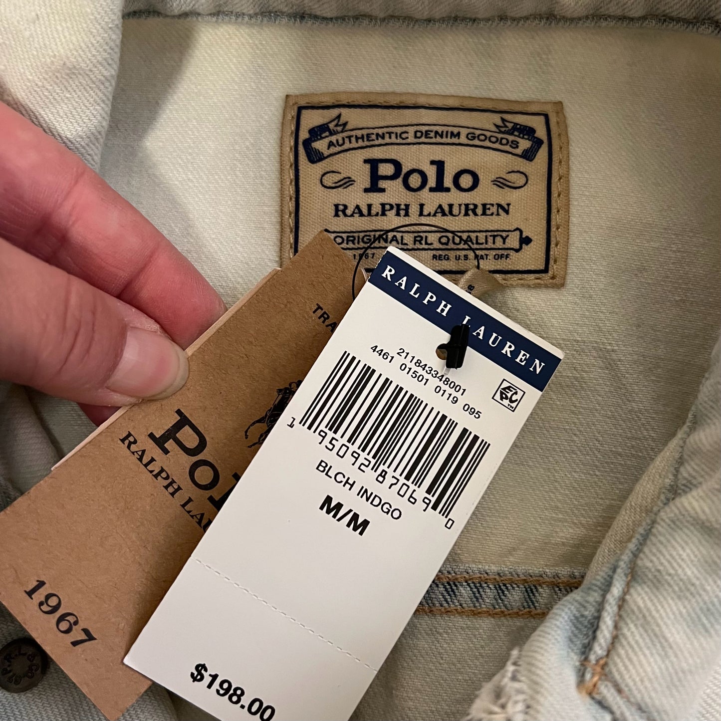 Polo Size Medium Jacket
