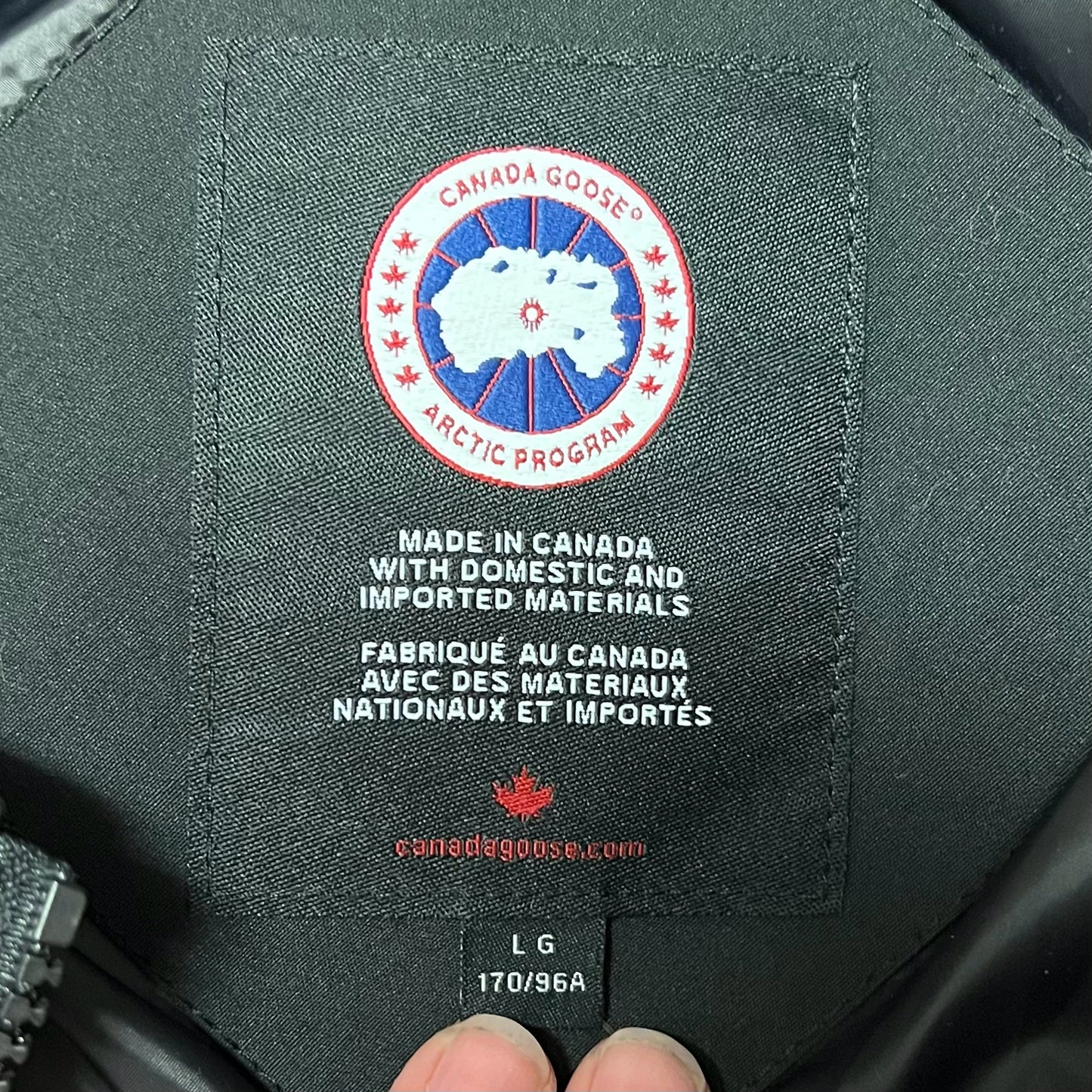 Canada Goose Size Large Vest