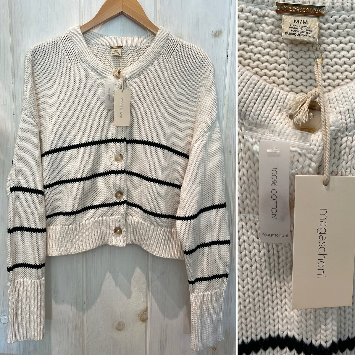 MAGASCHONI Size Medium Cardigan