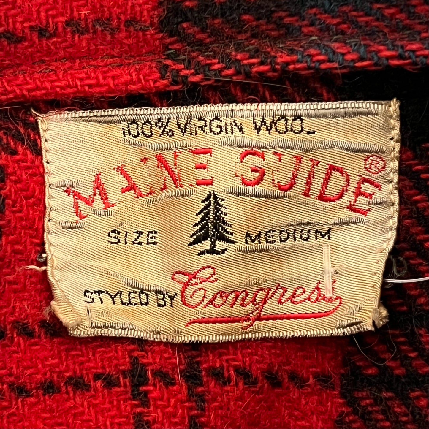 Maine Guide styles by Congress Size Medium Shirt