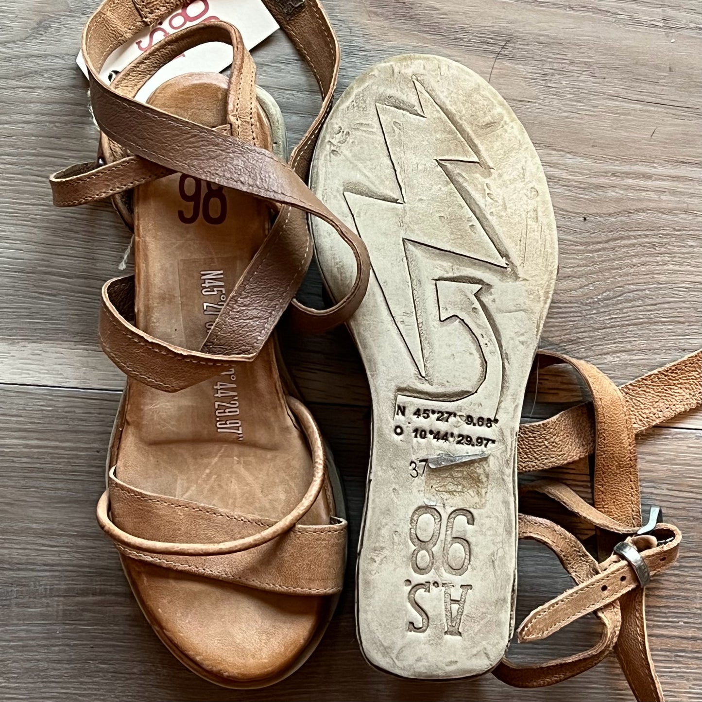 A.S. 98 Size 37 Sandals