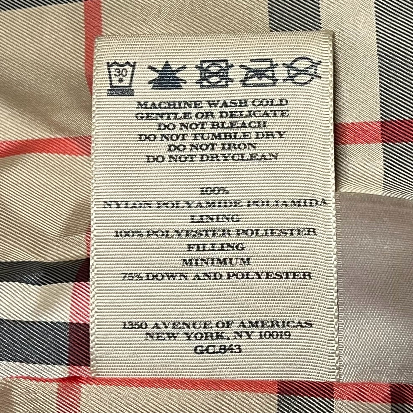 Burberry Size Small Vest