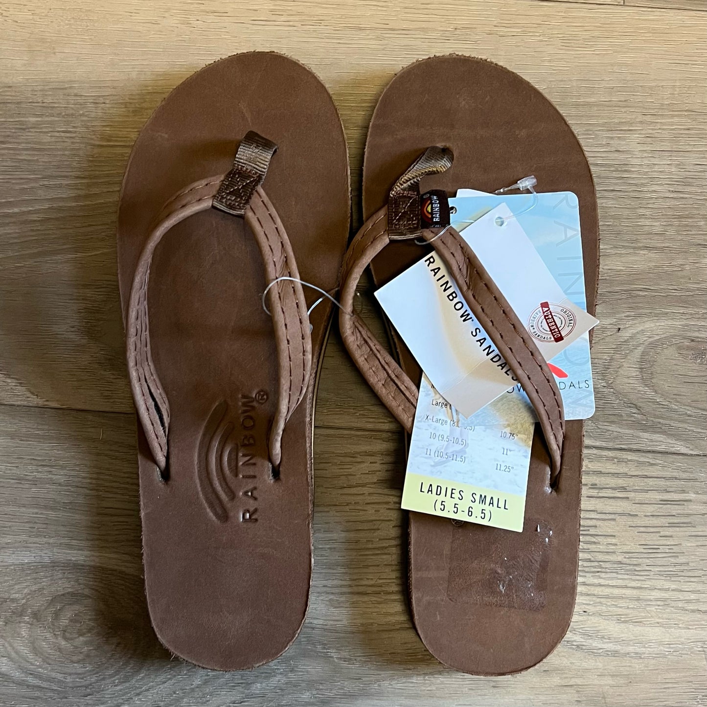 Rainbow Size Small Sandals